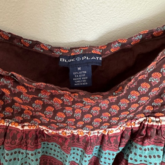 Blue Plate, super cute tube top, size medium. - Picture 2 of 2